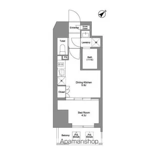 コンフォリア大森山王【6階】の間取り