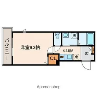 シャーメゾン練馬【2階】の間取り
