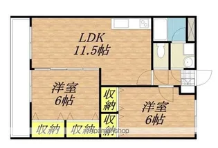 エクセレントビューⅡ【305号室】の間取り