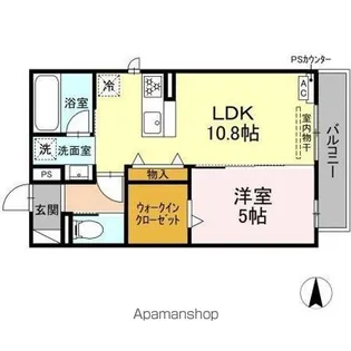 AFFINER【2階】の間取り