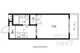 HRKスポーツレジデンス【4D号室】の間取り