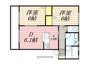 アーバニズム98 B【1階】の間取り