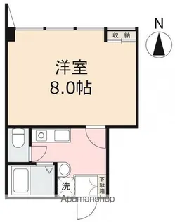アーバンスペース本町【305号室】の間取り