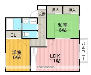 HARU−3【1階】の間取り