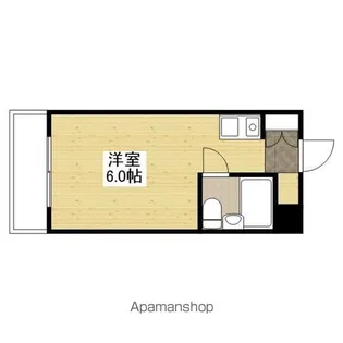 KOI WEST【2階】の間取り