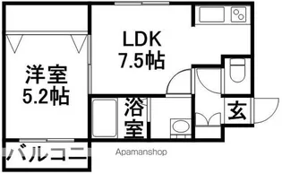 シャリテ元町【3階】の間取り