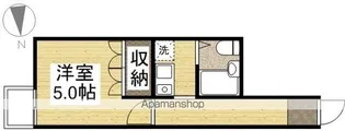 KM大元駅前【4階】の間取り