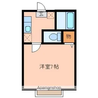 トゥインクルコート富沢【1階】の間取り