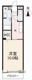 コンフォート松縄【1階】の間取り