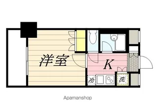 レジデンス横濱関内(旧レジディア横濱関内)【6階】の間取り