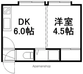 サンコート栄通13B【102号室】の間取り