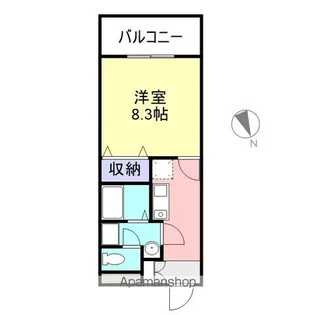 パルティーレ【303号室】の間取り