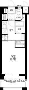 エシッド天神南【6階】の間取り