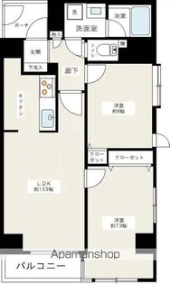 グランベル上野の杜【603号号室】の間取り