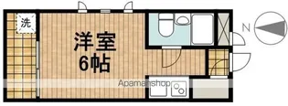グリーンフラッツ天神町【3階】の間取り