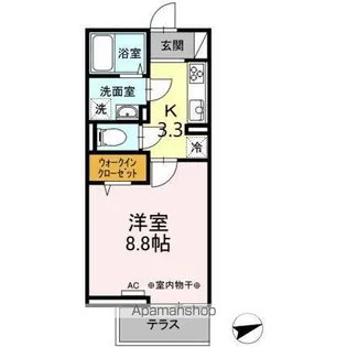 アーバンゲート【1階】の間取り