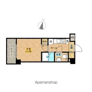 東京都練馬区中村3丁目【マンション】の間取り
