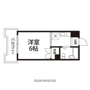 Mヒルズ本町【602号室】の間取り