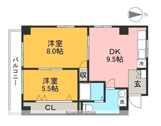 10POINTS【2階】の間取り