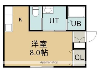 KIKI(キキ)【201号室】の間取り