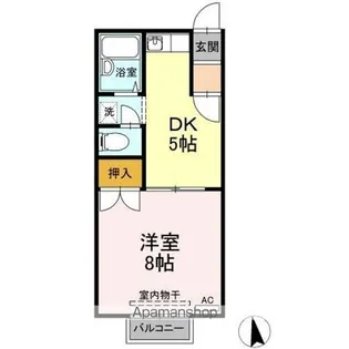 サンソフィエ茶畑【2階】の間取り