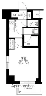 コンシェリア芝公園MASTER’S VILLA【8階】の間取り