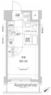RELUXIA横濱反町【10階】の間取り