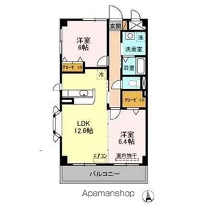PRIMAVERA【2階】の間取り