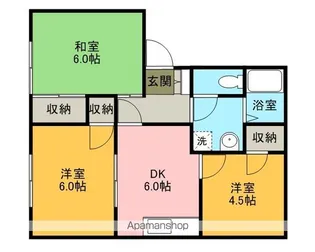 エクセル高津二番館【2階】の間取り