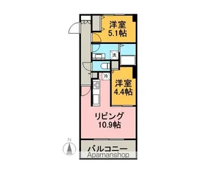 JP NOIE 円山表参道【12階】の間取り