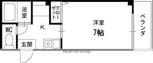 エトワール北口【2階】の間取り