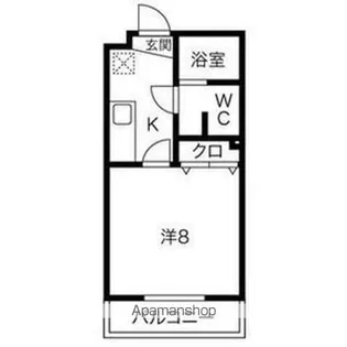 グランメールコート万野原【3階】の間取り