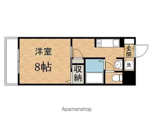 ホワイトレジデンス【1階】の間取り