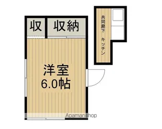 東京都杉並区阿佐谷北4丁目【アパート】の間取り