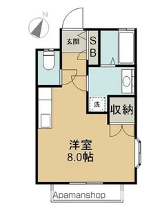 コーポリラ【103号室】の間取り