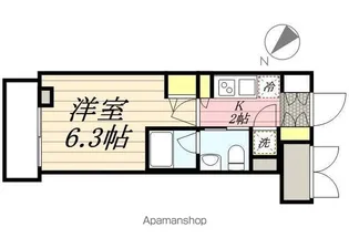 リヴシティ横濱関内【10階】の間取り