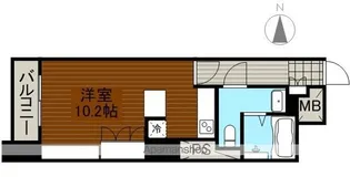 ドゥーエ大須(オオス)【503号室】の間取り