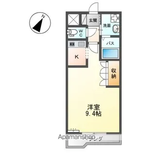 茨城県水戸市見川3丁目【アパート】の間取り