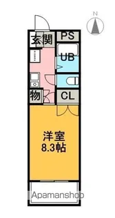 PHLOX五反田【202号室】の間取り