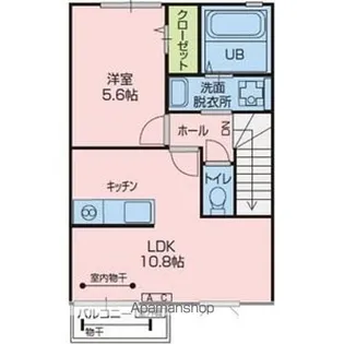 ランシェ【2階】の間取り