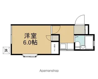 ホワイトハイツ(吉田)【1階】の間取り