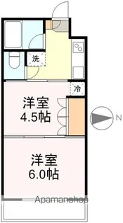 イーグルハイツ錦町【2階】の間取り