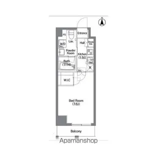 コンフォリア錦糸町DEUX【4階】の間取り