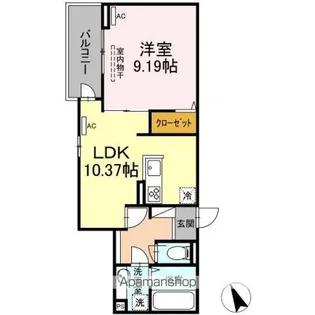 ルポゼ【2階】の間取り