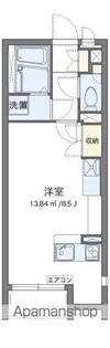 レオネクストやすらが丘Ⅱ【101号室】の間取り