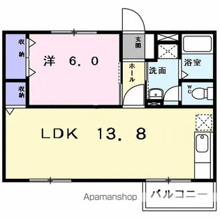 コーポラス TM【2階】の間取り