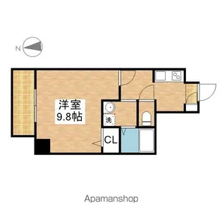 ビ・アバンス【7階】の間取り