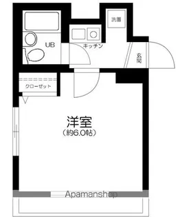 レッドフラッツ成城【1階】の間取り