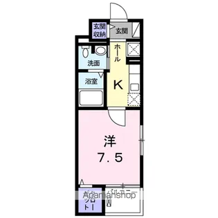 サニーカーサ【2階】の間取り