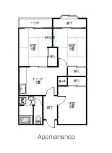 広島畳材安古市ビル【404号室号室】の間取り